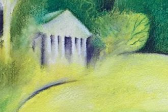 Moon Pond and Temple of Piety